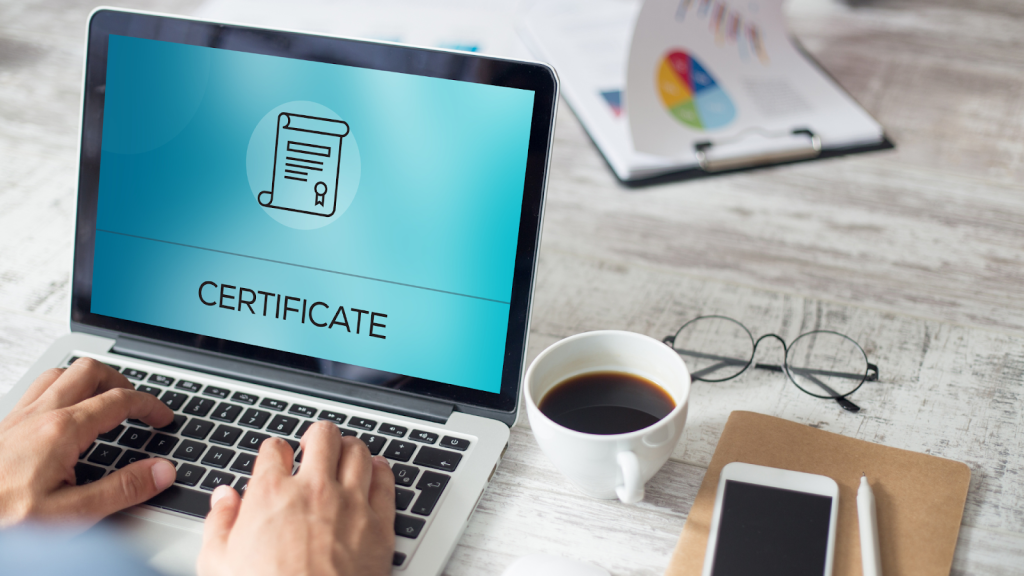 Certificate of Completion